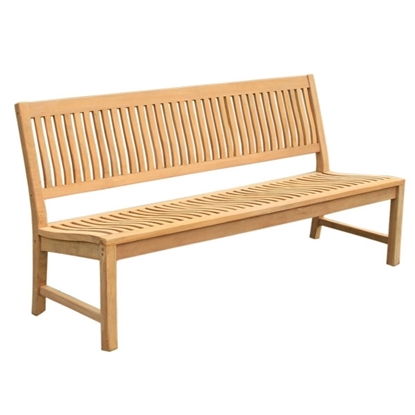 Bild von LEX - Kingsbury teak bench without armrests 220 cm